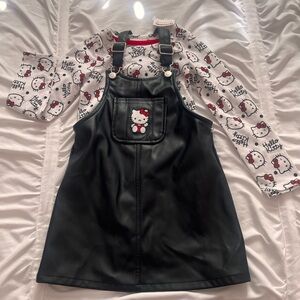 Sanrio Hello Kitty Black and White Kids Matching Set